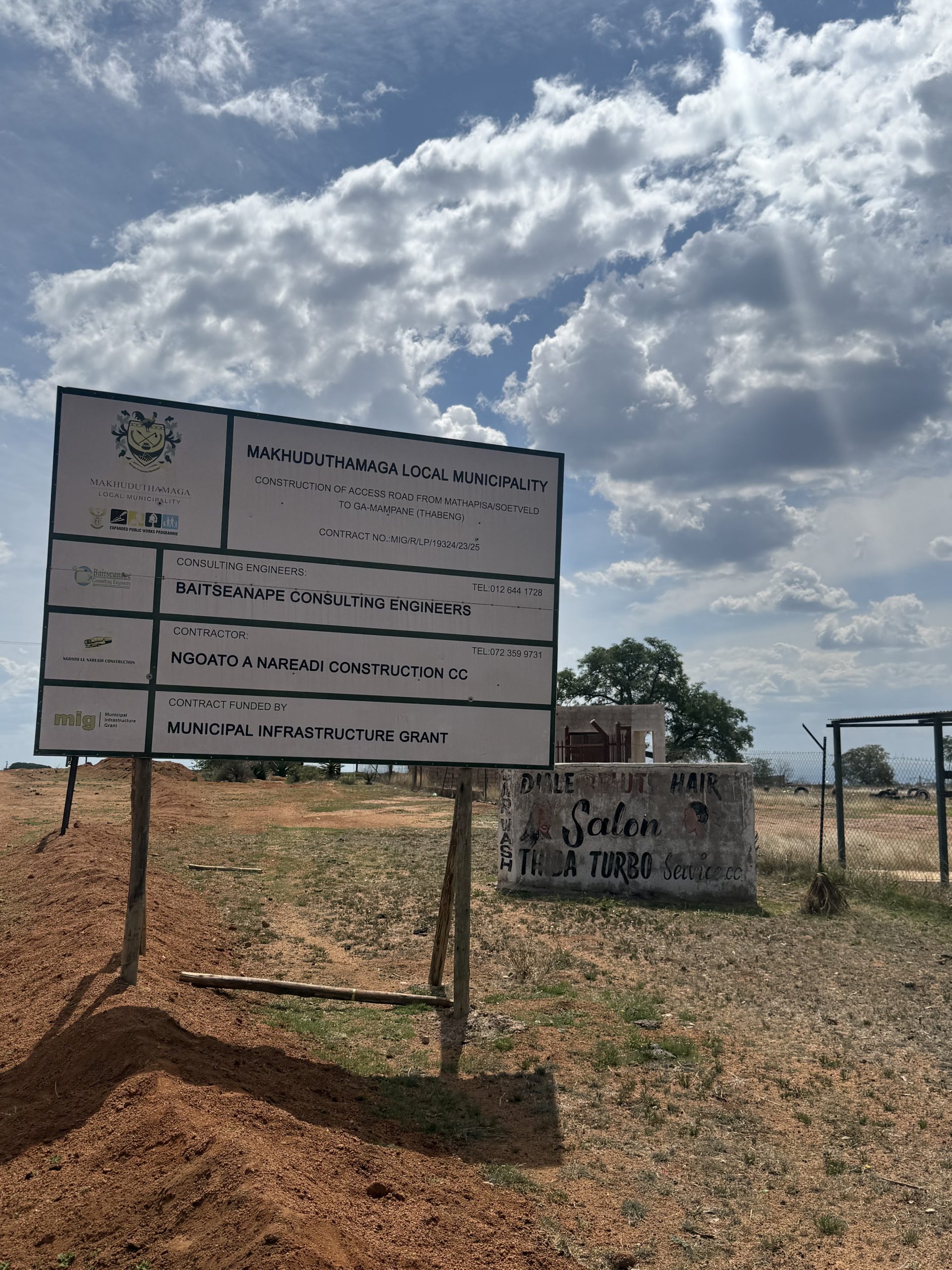 Abandoned road project leaves Makhuduthamaga Villagers in limbo
