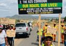 Moutse residents protest to demand road overhaul and power relief